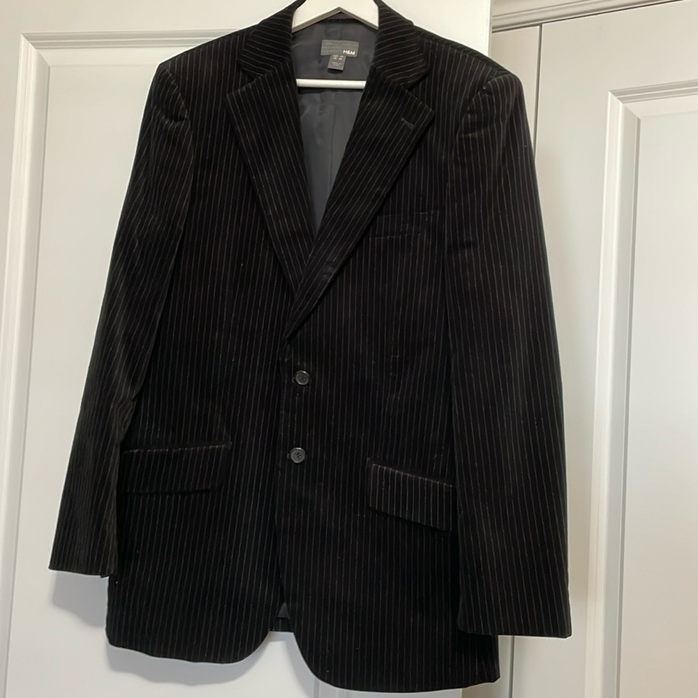 H&M Men’s Velvet Blazer US 38